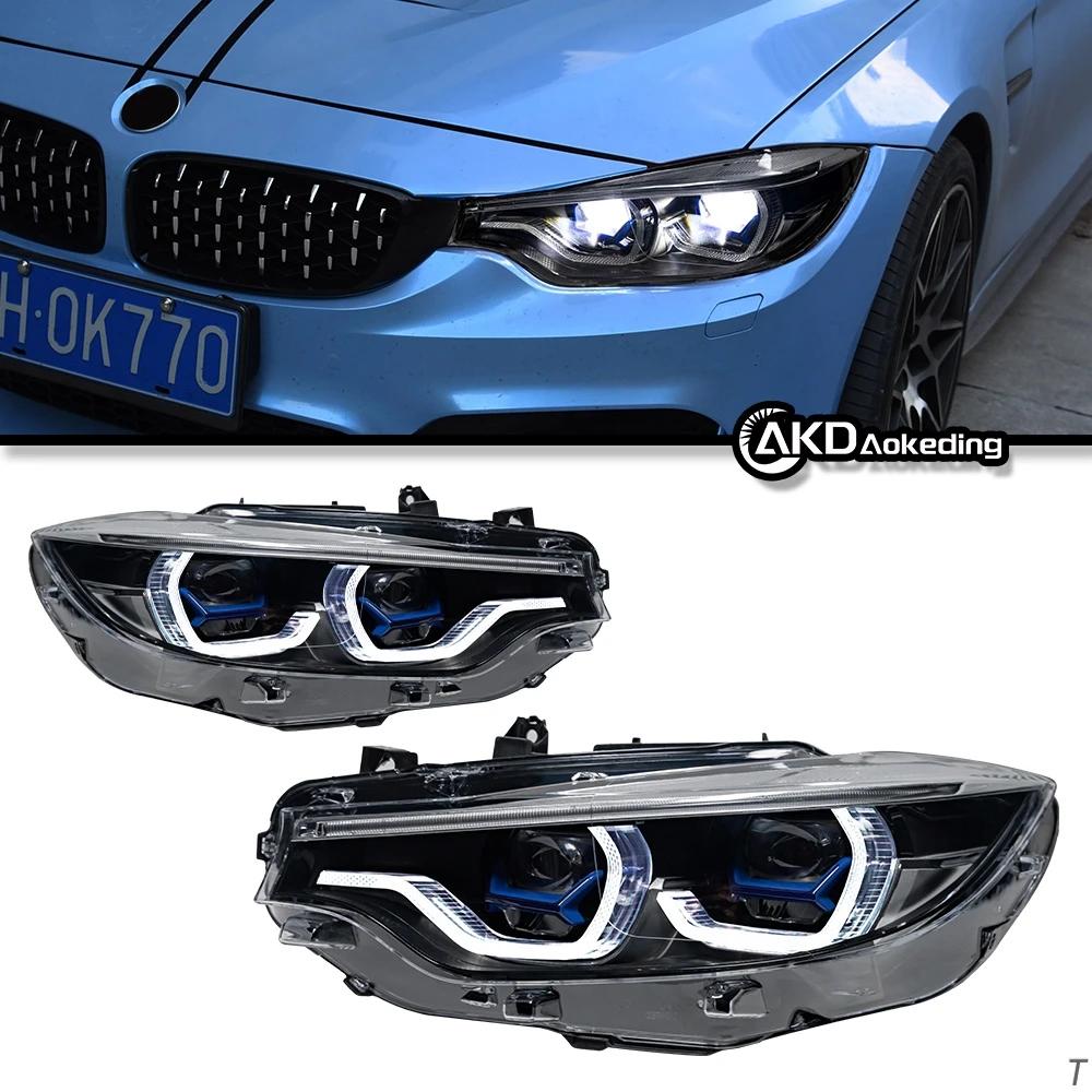 AKD  , BMW 4 ø F32 F36 M4 2013-2015  Ÿ ü, LED DRL ְ  ȣ, ڵ ׼, 2 
